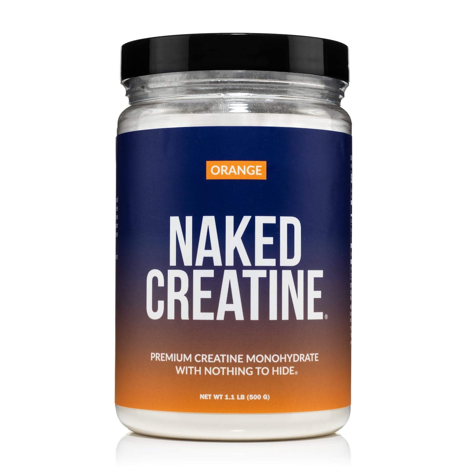 Pure Creatine Monohydrate – 200 Servings - 1,000 Grams, 2.2lb Bulk, Vegan, Non-GMO, Gluten Free, Soy Free. Aid Strength Gains, No Artificial Ingredients - Naked CREATINE