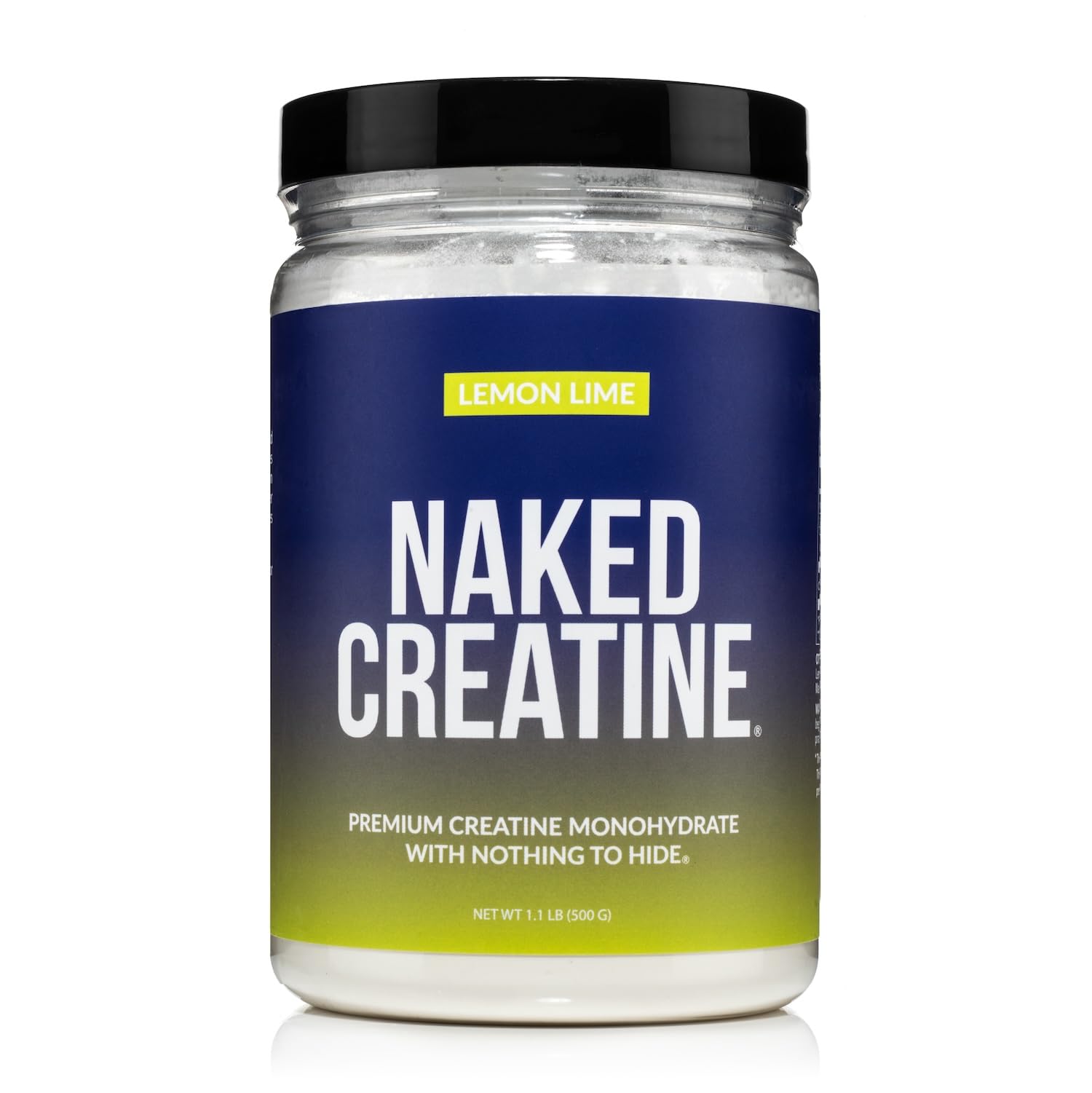 Pure Creatine Monohydrate – 200 Servings - 1,000 Grams, 2.2lb Bulk, Vegan, Non-GMO, Gluten Free, Soy Free. Aid Strength Gains, No Artificial Ingredients - Naked CREATINE