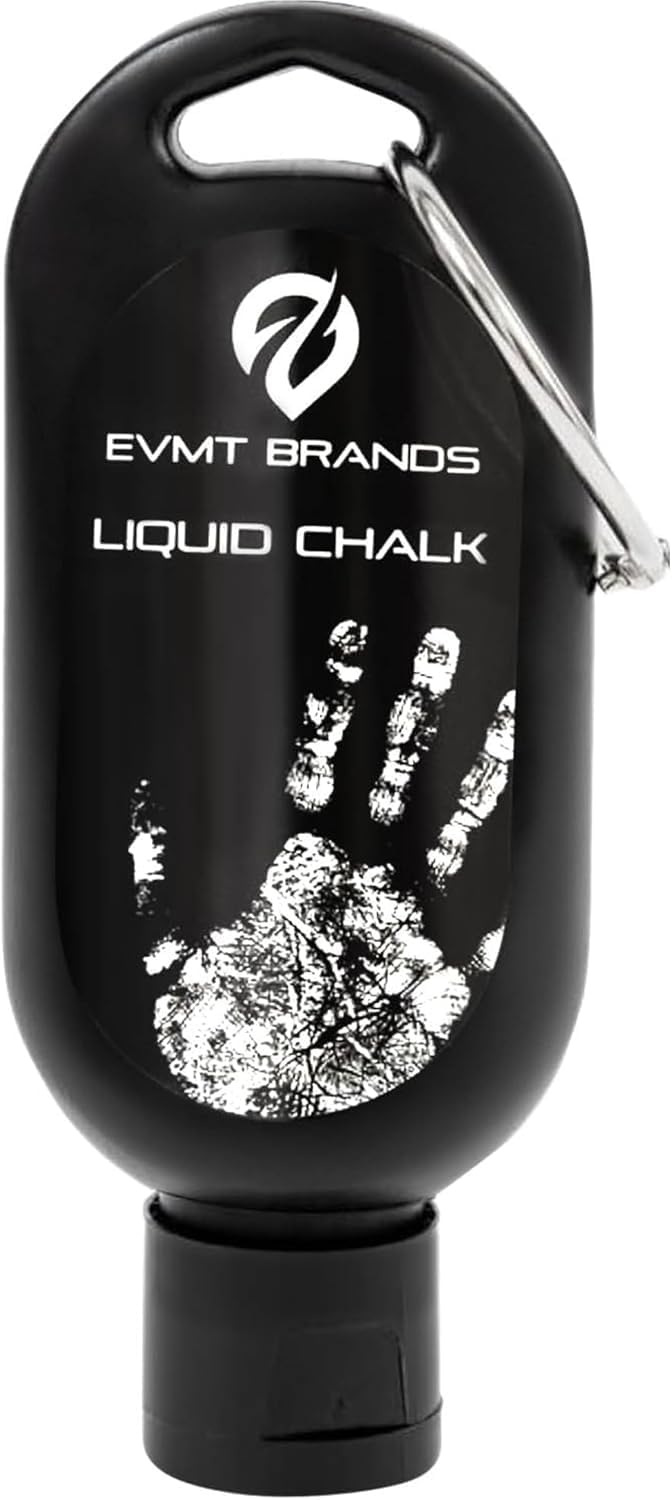 Liquid Chalk, Mess Free Gym Chalk for Weightlifting, Gymnastics, Rock Climbing, Dancing, and Lifting. Sweat Resistant and Long Lasting for Stronger Hand Grip. Package May Vary.