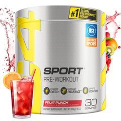 Cellucor C4 Sport Pre Workout Powder Fruit Punch - NSF Certified for Sport | 30 Servings, Packaging may vary.