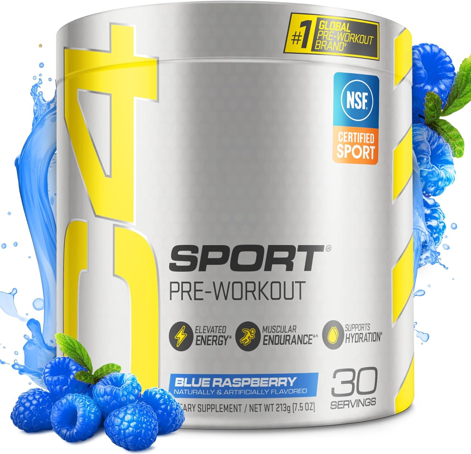 Cellucor C4 Sport Pre Workout Powder Fruit Punch - NSF Certified for Sport | 30 Servings, Packaging may vary.