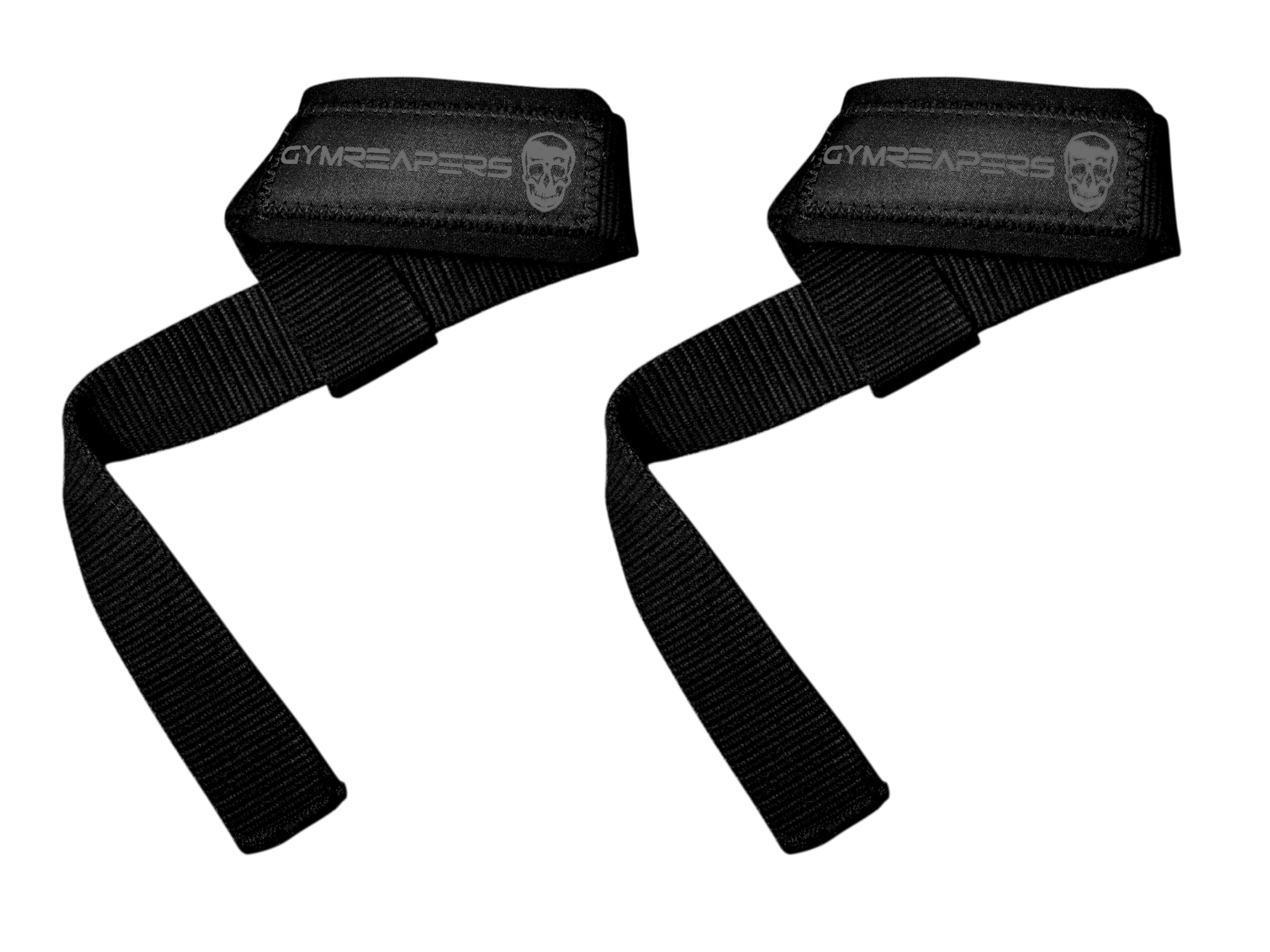 Gymreapers Lifting Wrist Straps for Weightlifting, Bodybuilding, Powerlifting, Strength Training, & Deadlifts - Padded Neoprene with 18 inch Cotton