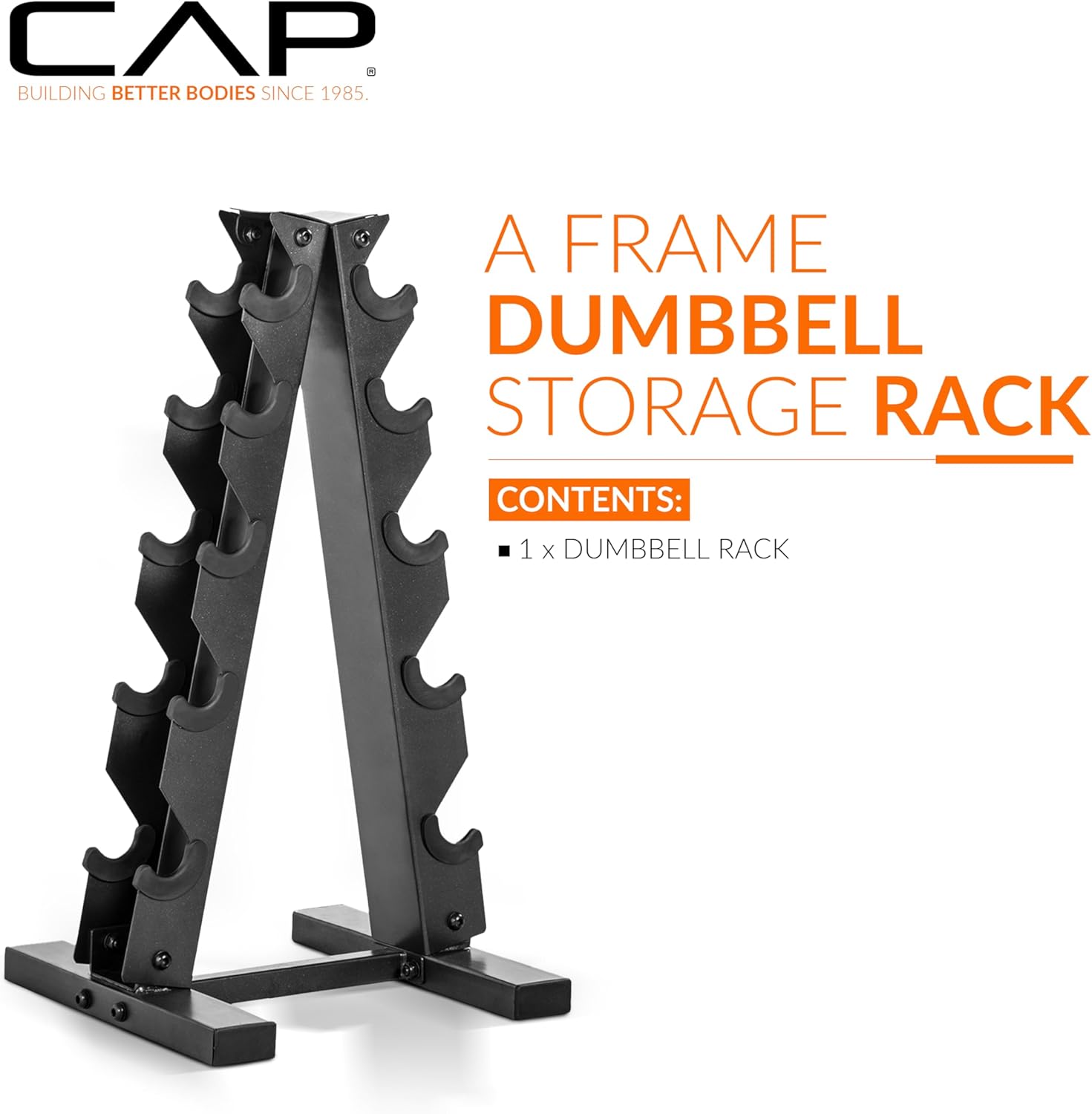 CAP Barbell A-Frame Dumbbell Weight Rack | Color Series