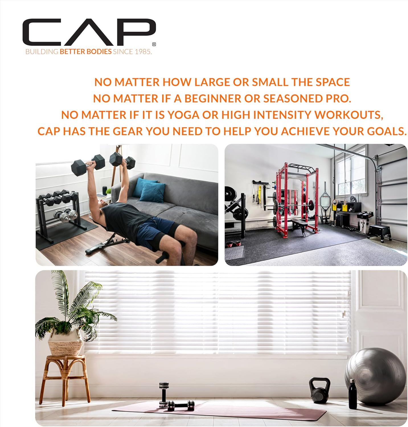 CAP Barbell A-Frame Dumbbell Weight Rack | Color Series